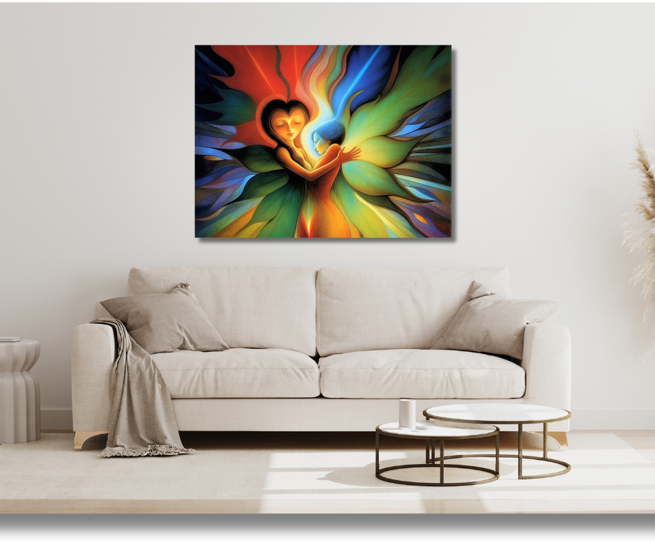 Canvas Wall Art Home Decor - All Love