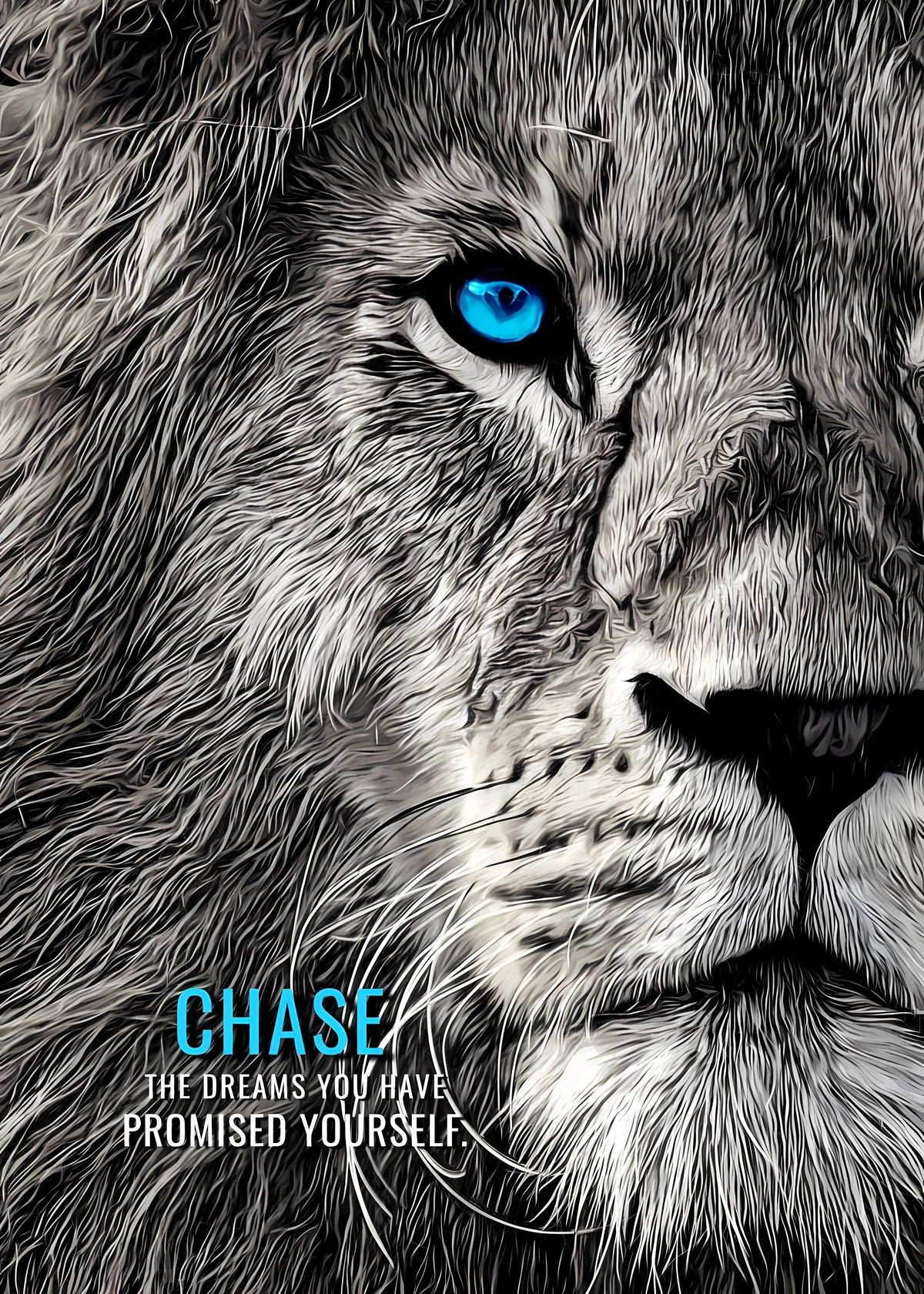 Motivational Canvas Wall Art - Chase Your Dreams