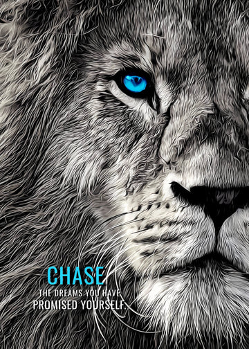 Motivational Canvas Wall Art - Chase Your Dreams