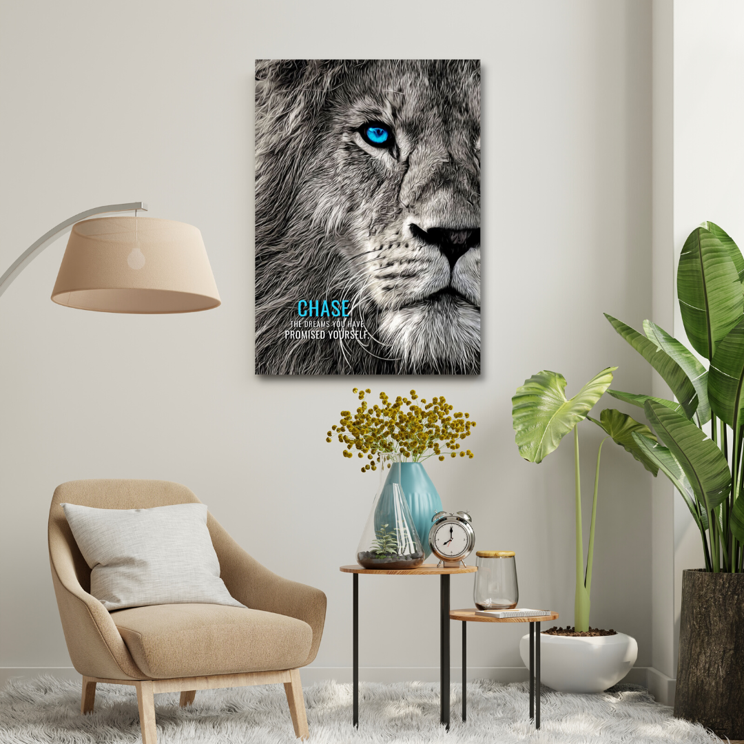 Motivational Canvas Wall Art - Chase Your Dreams