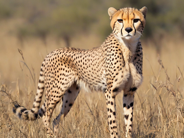 Canvas Wall Art Home Decor - Cheetah In The Wild 02