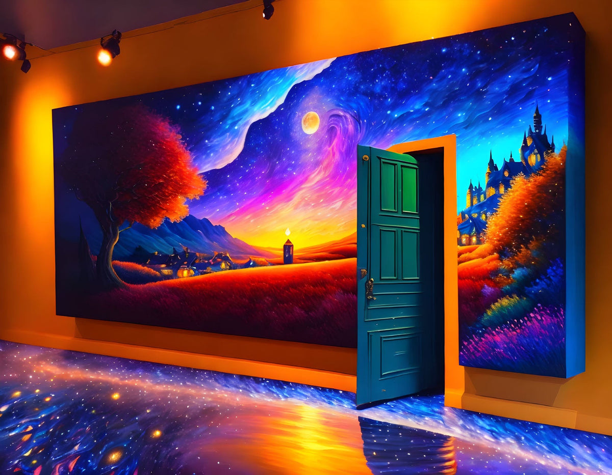 Canvas Wall Art Home Decor - Doors Of Perception 02