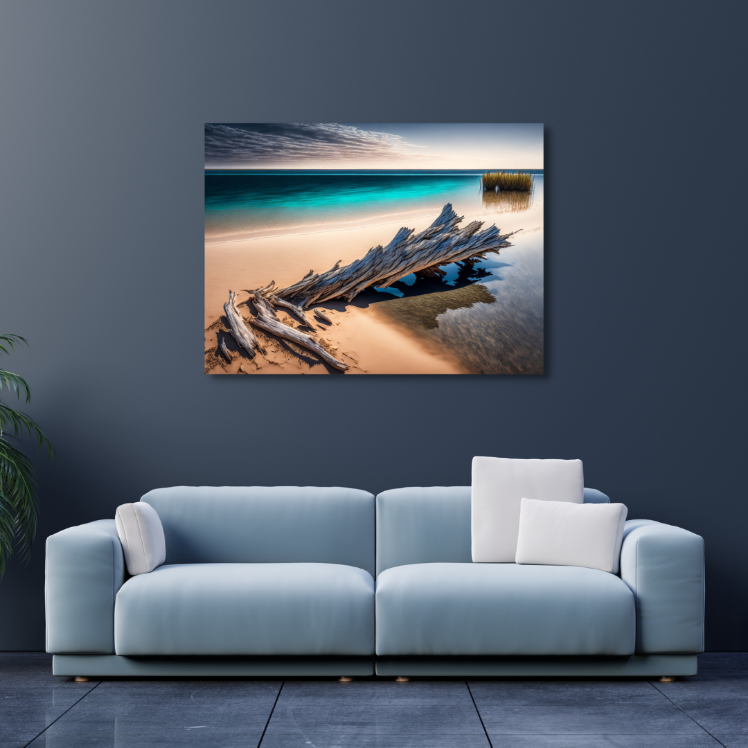 Canvas Wall Art Home Decor - Driftwood 02