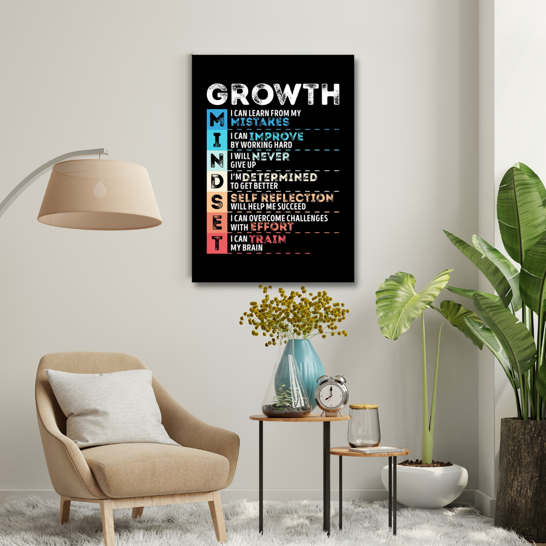 Motivational Canvas Wall Art - Growth