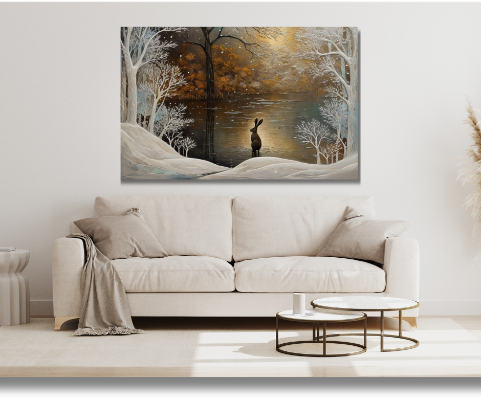 Canvas Wall Art Home Decor - Ice Bath