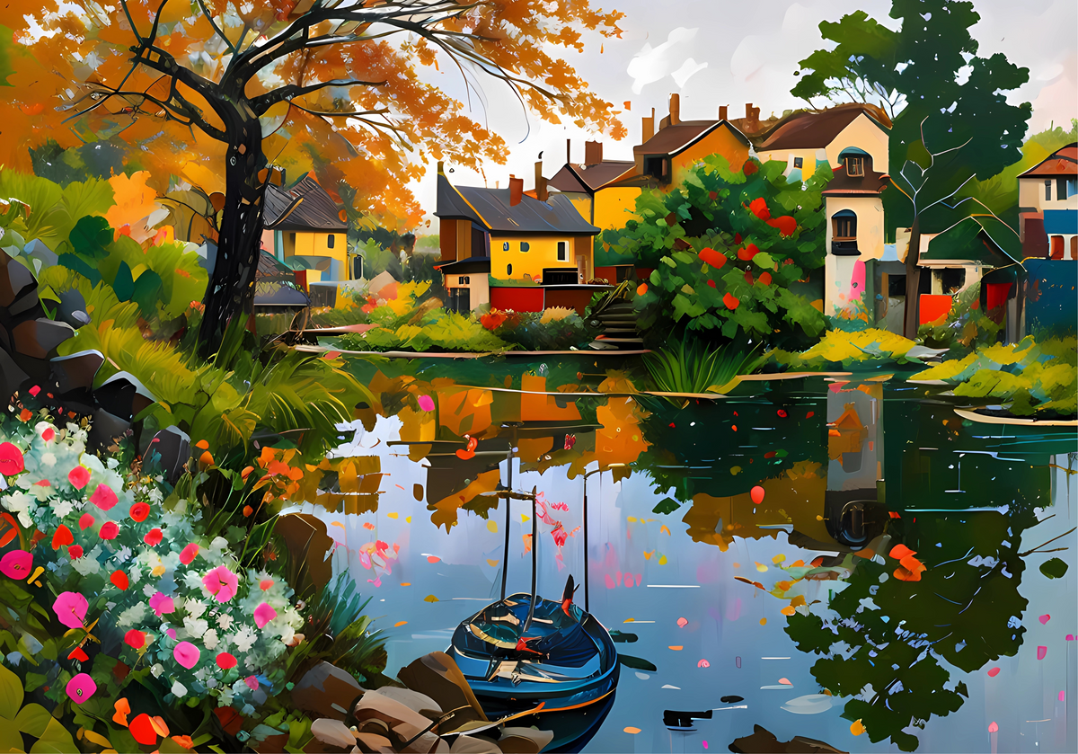 Canvas Wall Art Home Decor - Lakeside Living