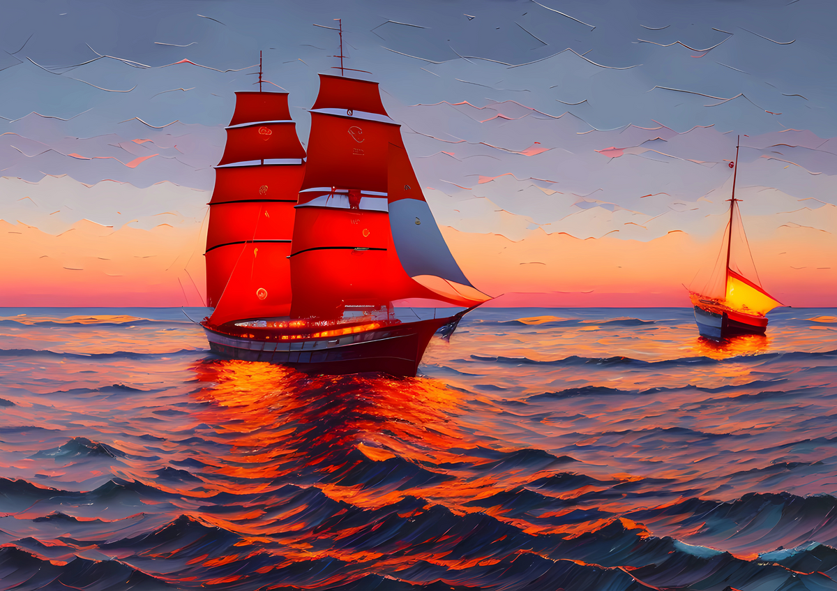 Canvas Wall Art Home Decor - Life On The Sea