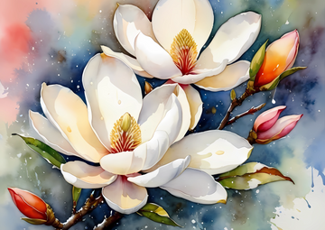 Canvas Wall Art Home Decor - Magnolias