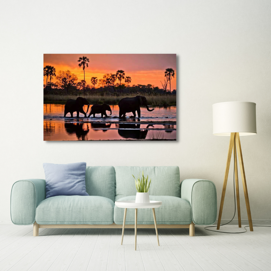 Canvas Wall Art Home Decor - Masai Mara