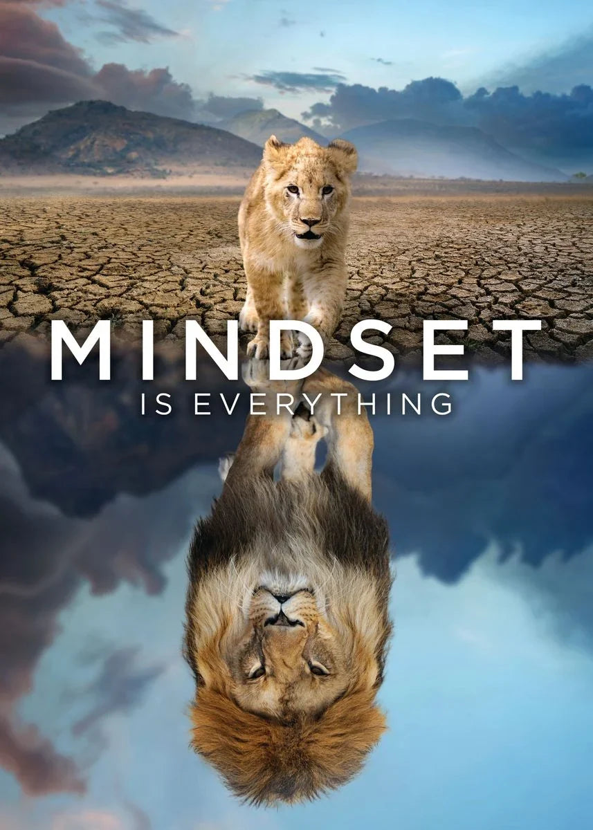 Motivational Canvas Wall Art - Mindset Is Everything 01