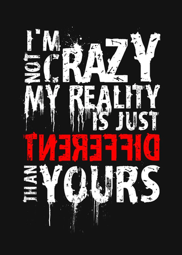 Motivational Canvas Wall Art - My Reality
