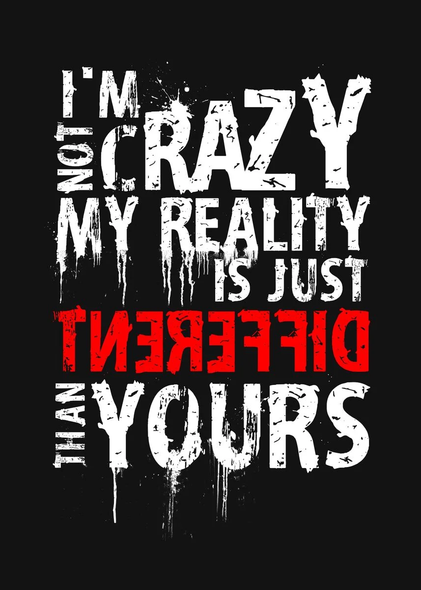 Motivational Canvas Wall Art - My Reality