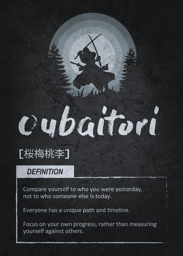 Motivational Canvas Wall Art - Oubaitori
