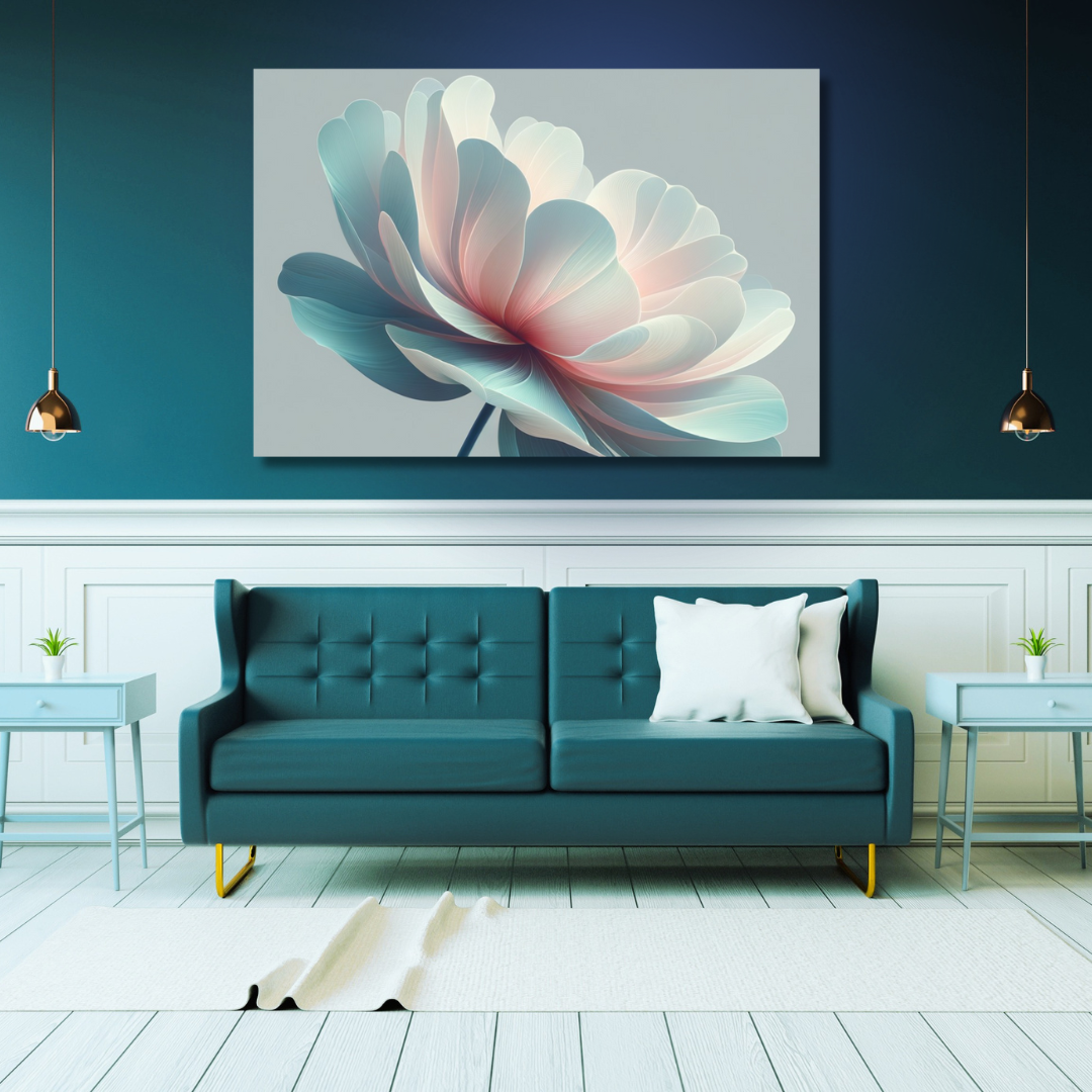 Canvas Wall Art Home Decor - Pastel Bloom