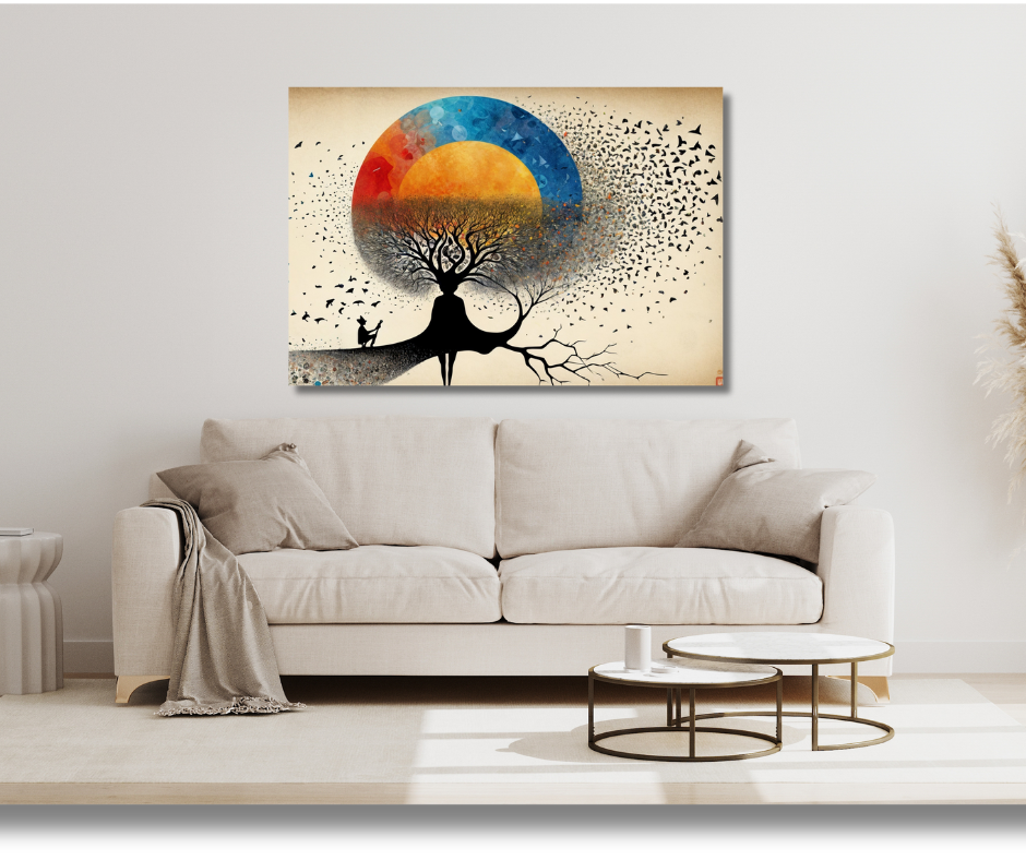 Canvas Wall Art Home Decor - Royal Sunset