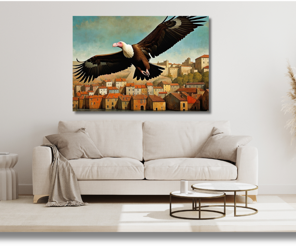 Canvas Wall Art Home Decor - Soaring Eagle