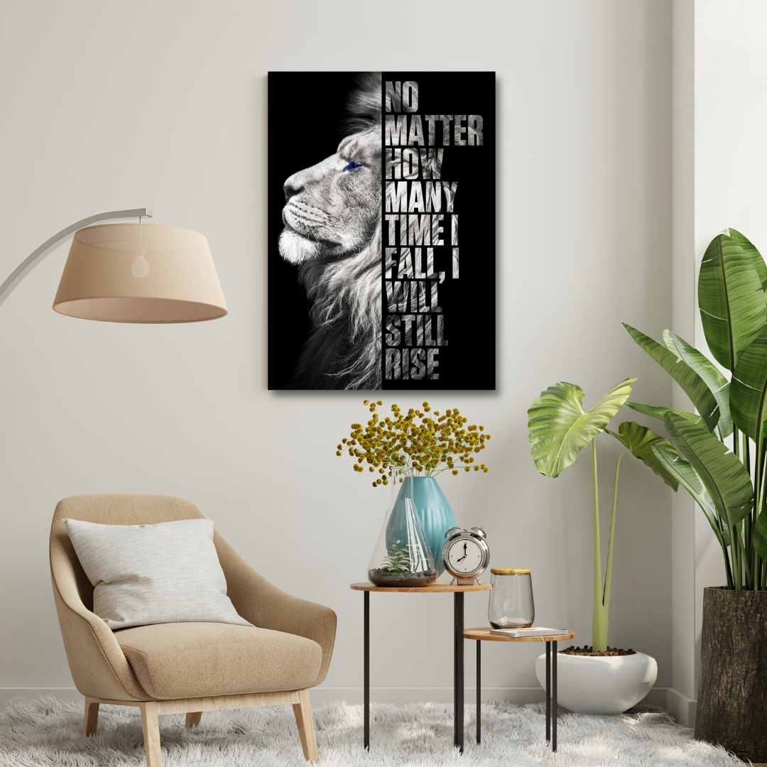 Motivational Canvas Wall Art - Still I Rise