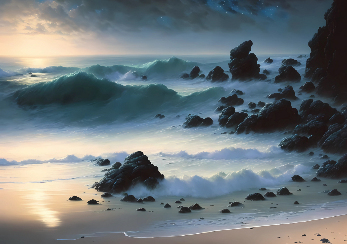 Canvas Wall Art Home Decor - Talk To The Sea