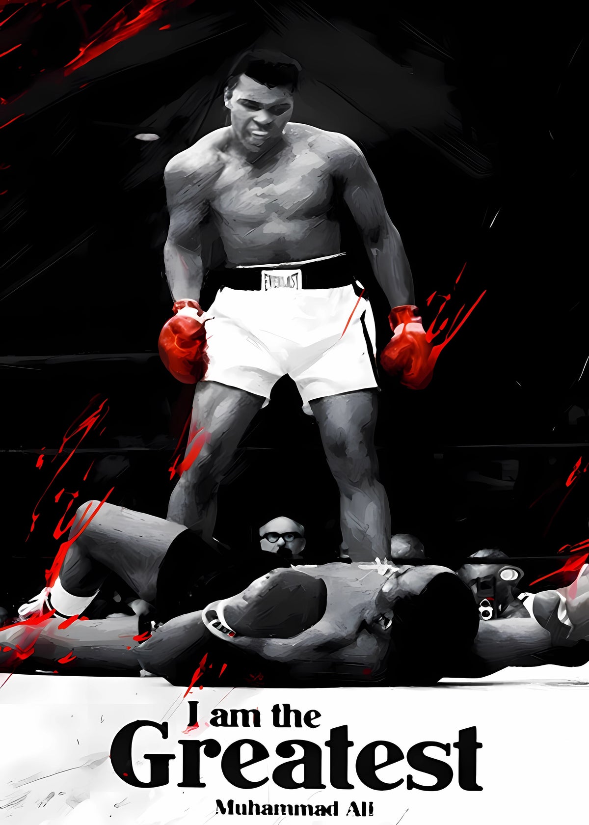 Motivational Canvas Wall Art - The Greatest