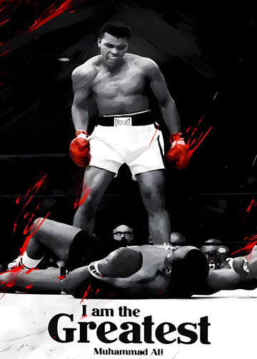 Motivational Canvas Wall Art - The Greatest