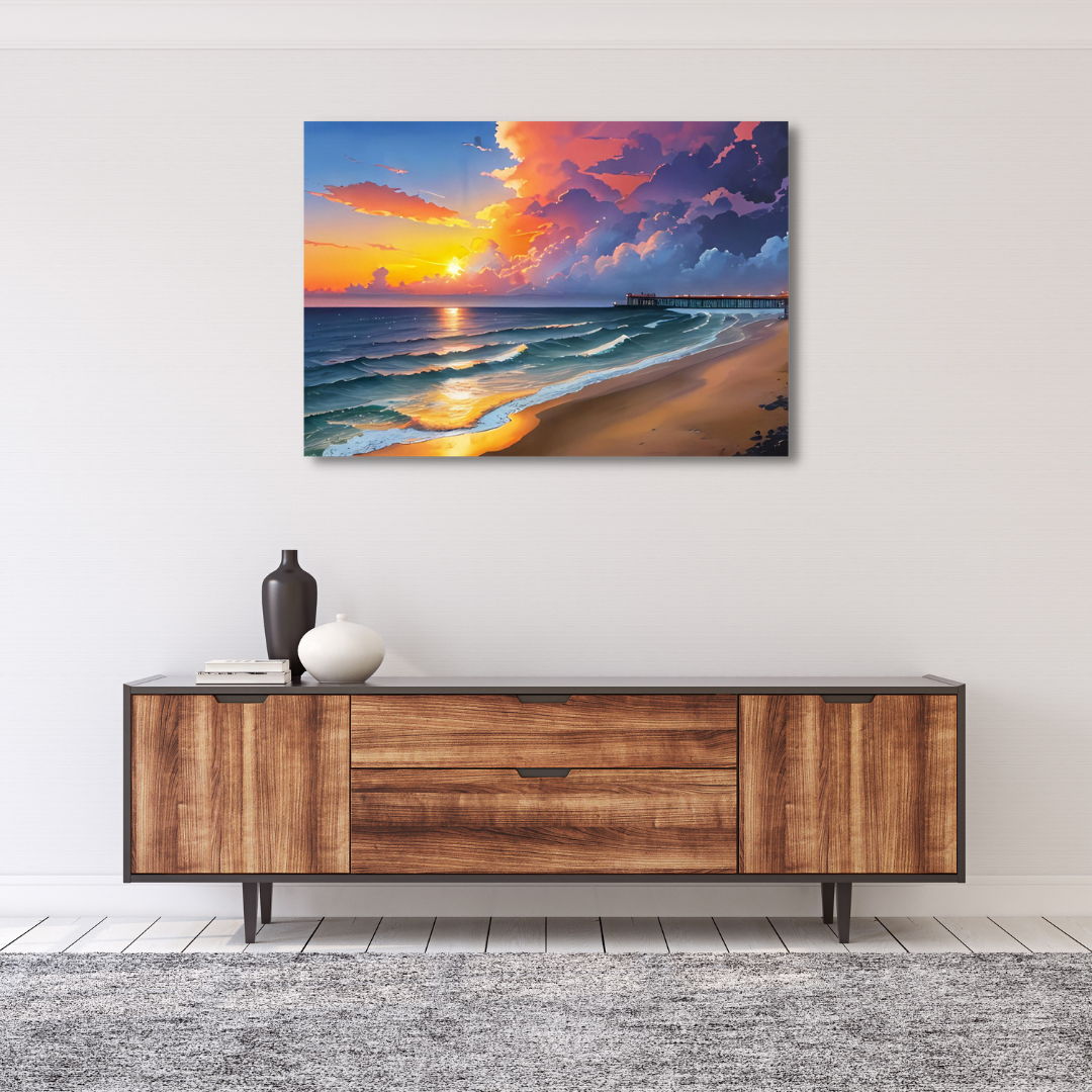 Canvas Wall Art Home Decor - The Sea Is Calling