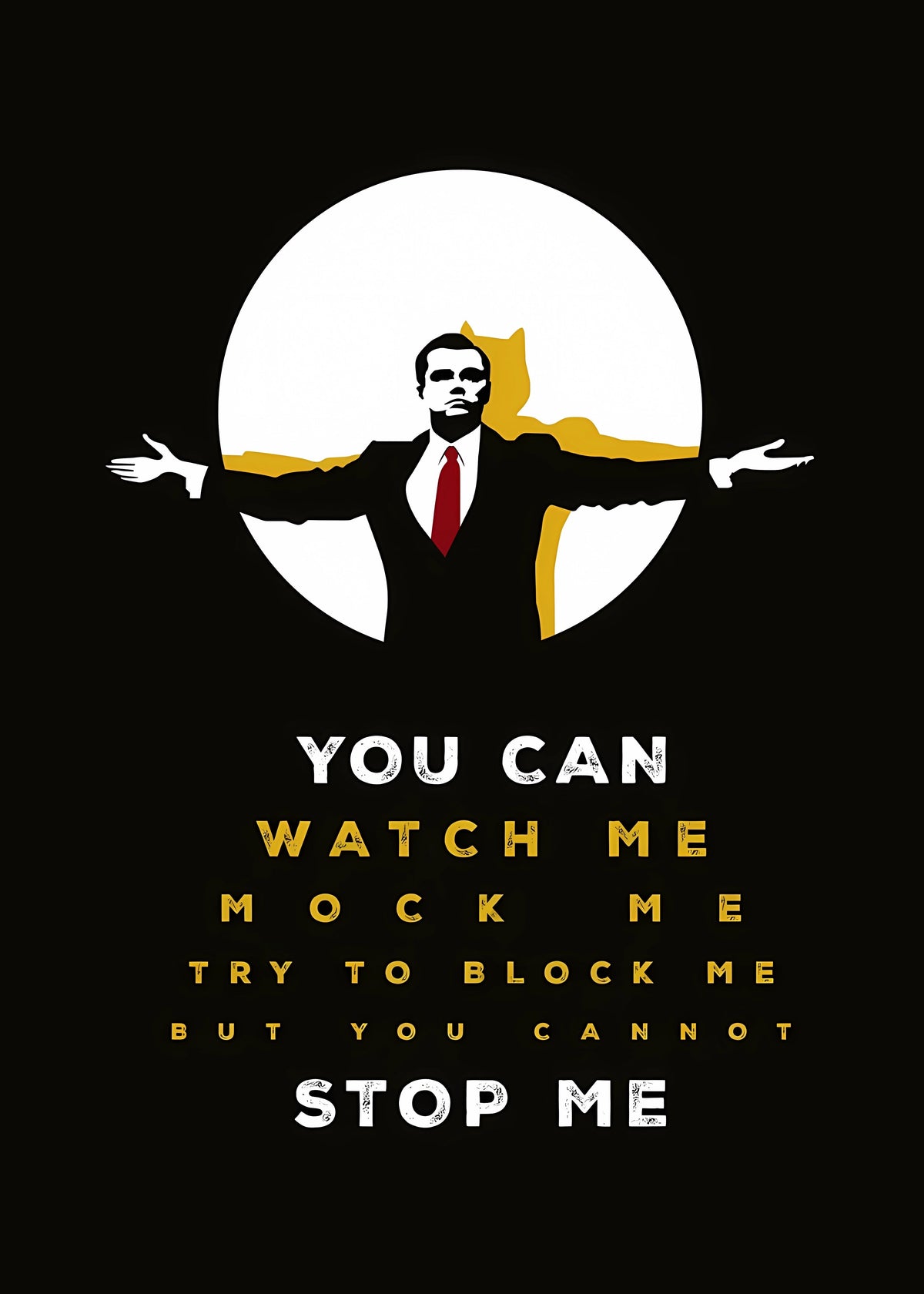 Motivational Canvas Wall Art - The Wolf Of Wall Street 01