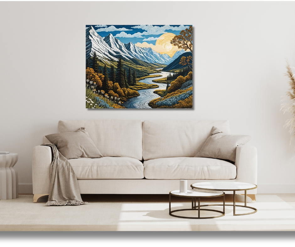 Canvas Wall Art Home Decor - Wonderful New Day
