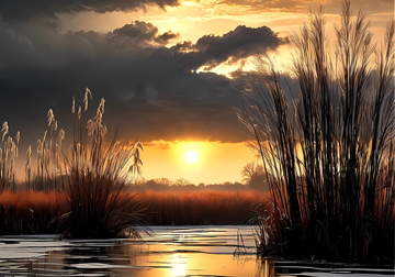 Canvas Wall Art Home Decor - Yellow Reflection