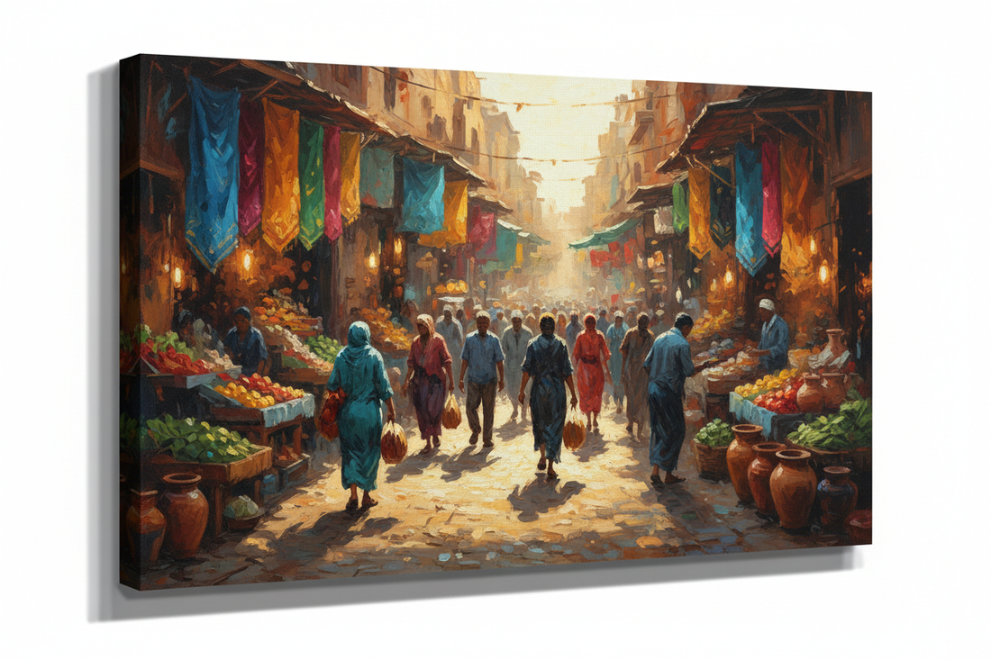 Busy Market Street — Hero