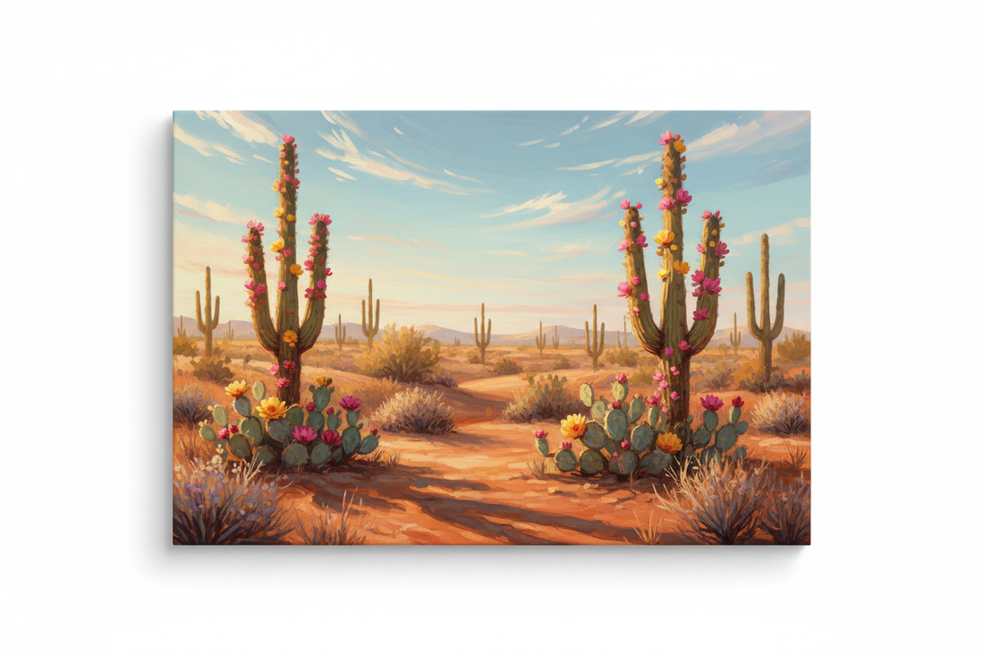 Cactus Desert Bloom - Hero