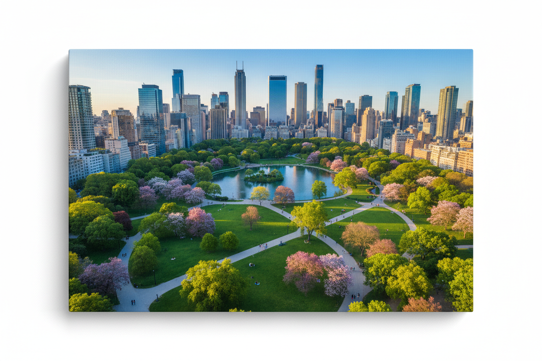 City Park Aerial View — Hero