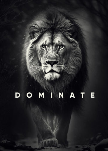 Motivational Canvas Wall Art - Fearless