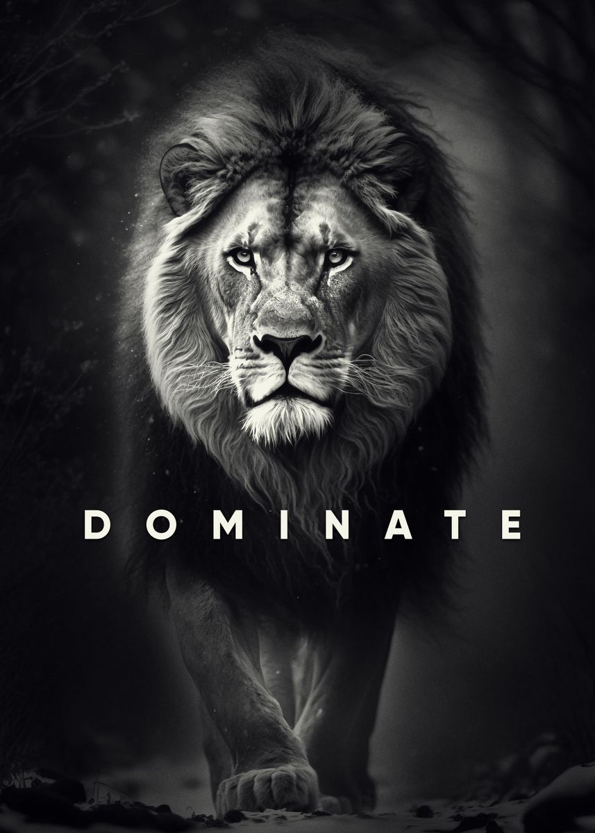 Motivational Canvas Wall Art - Fearless