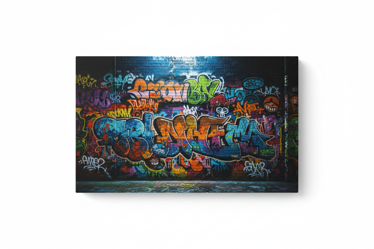 Graffiti Alley Urban — Hero