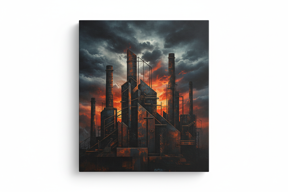 Industrial District Abstract — Hero