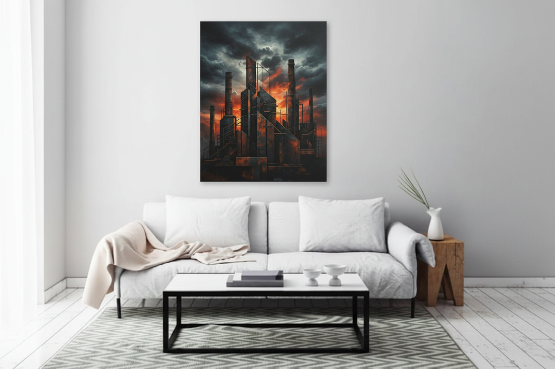 Industrial District Abstract — Hero