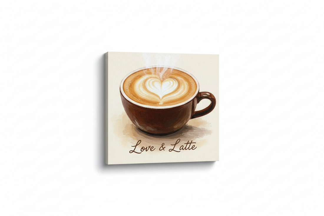 Love & Latte Coffee Cup - Hero