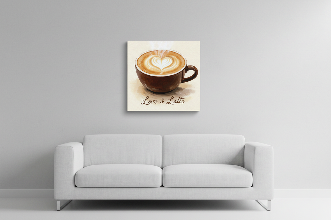 Love & Latte Coffee Cup - Hero