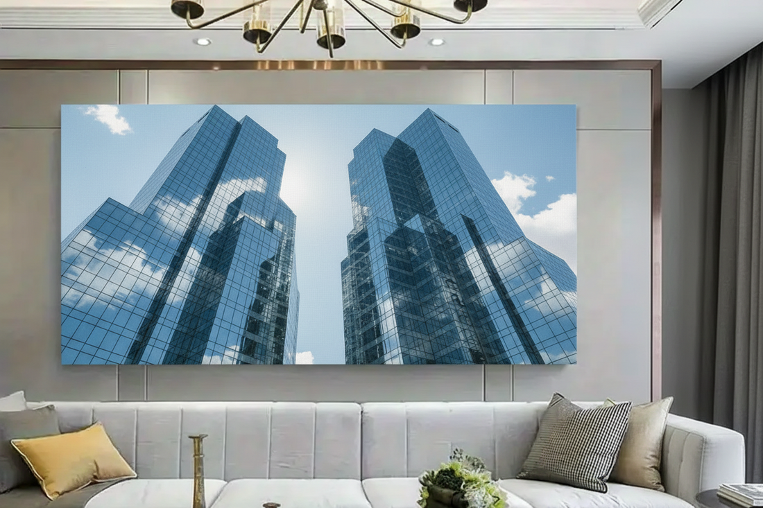 Modern Glass Towers — Hero