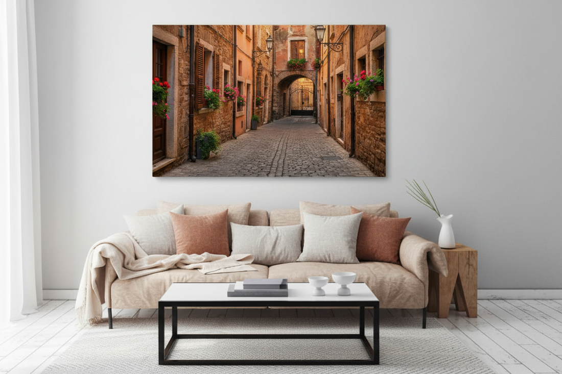 Old Quarter Cobblestone — Hero