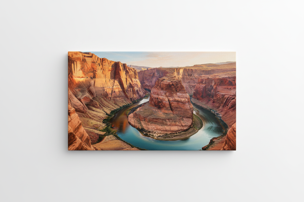 River Through Canyon - Hero