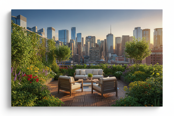 Rooftop Garden City — Hero