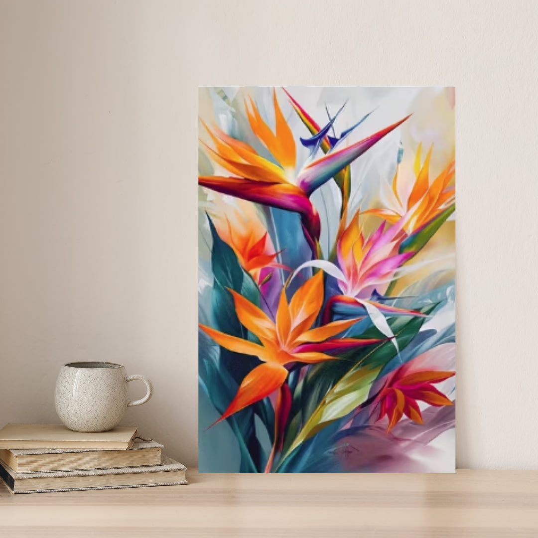 Bird of Paradise Flowers Wall Art
