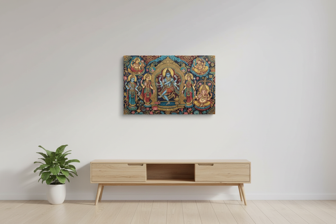 Sacred Indian Mural - Hero