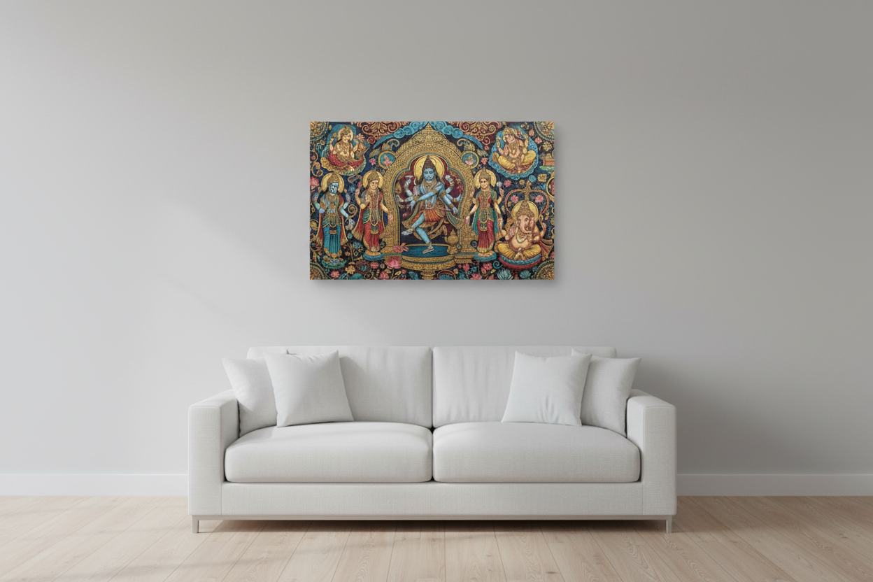 Sacred Indian Mural - Lifestyle 2