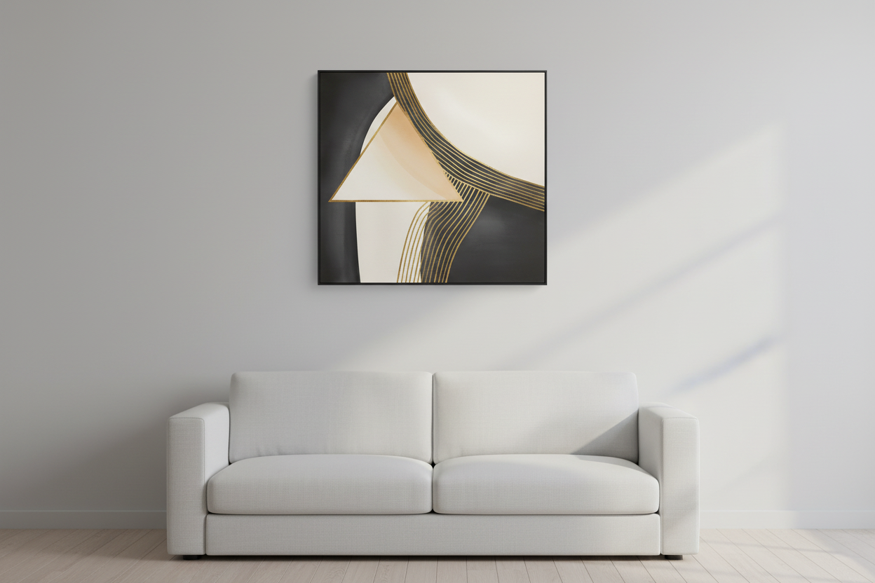 Sleek Modern Statement Abstract - Lifestyle 2