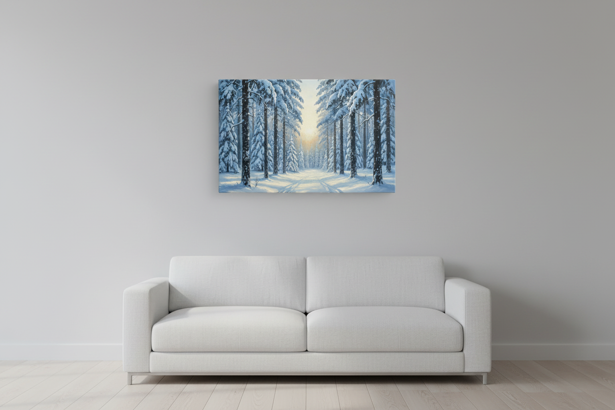 Snowy Pine Forest - Lifestyle 2