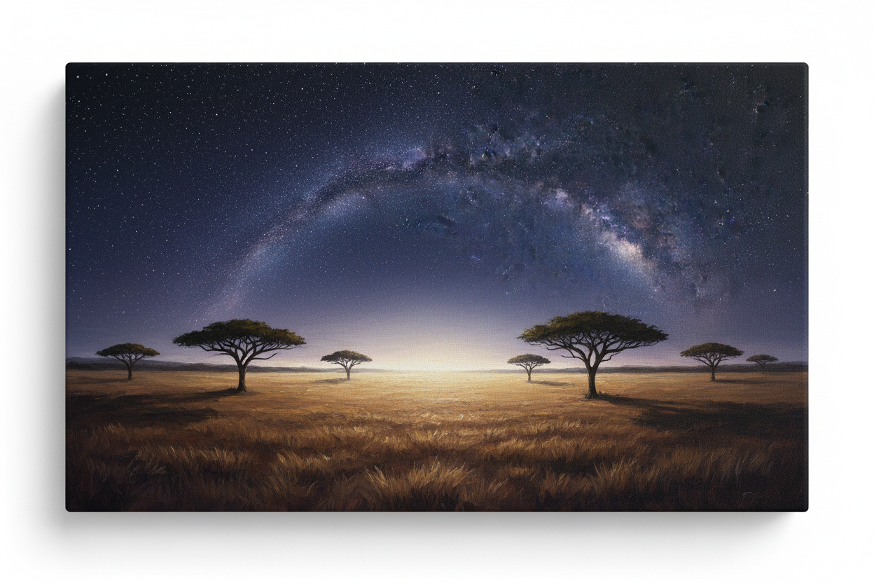 Starry Night Open Plains - Hero