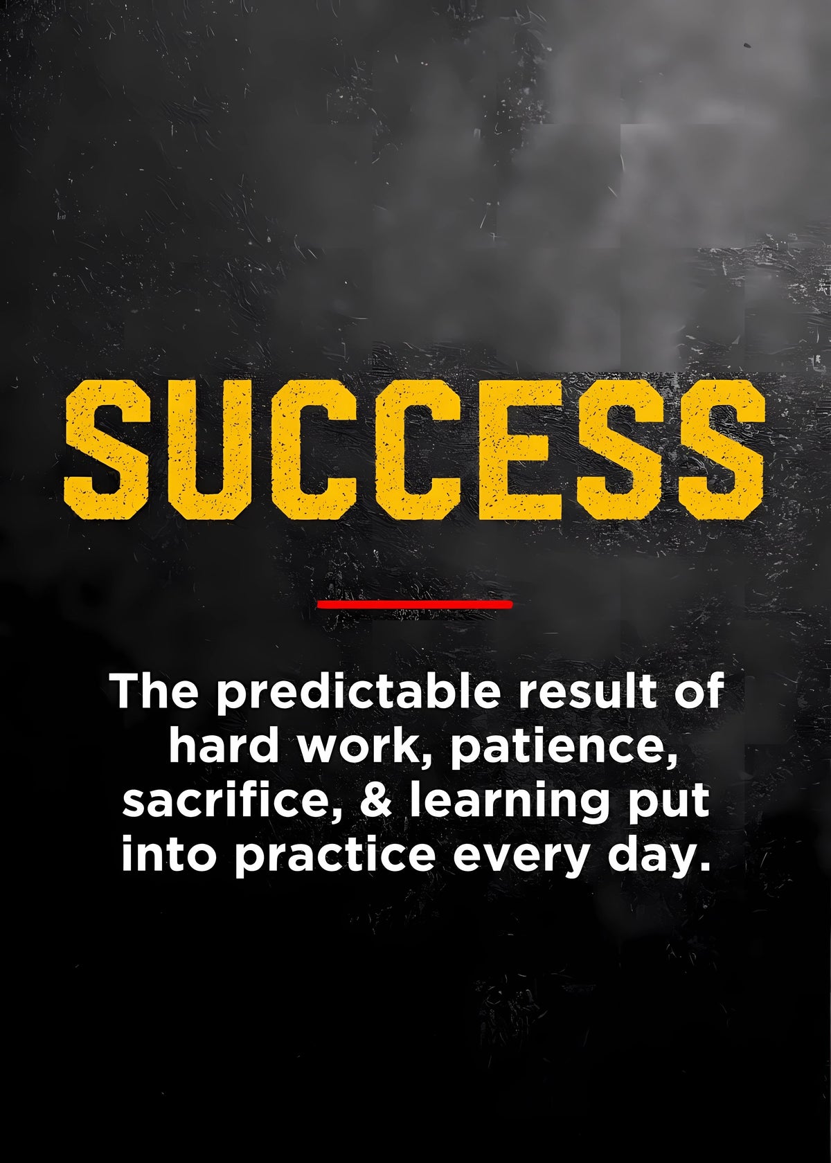 Motivational Canvas Wall Art - Grind Hustle Success (3-Piece)