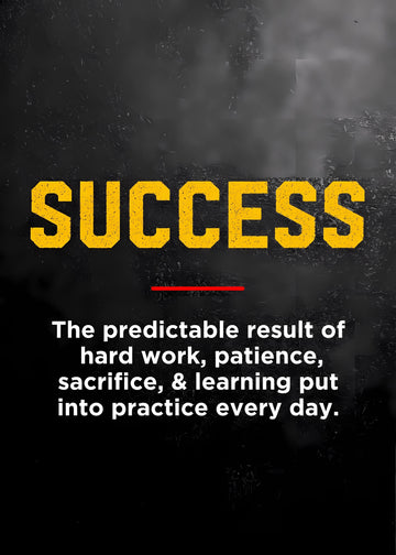 Motivational Canvas Wall Art - Success
